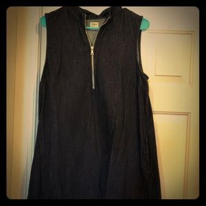 Gap denim dress. Washed-never worn. Sheath style